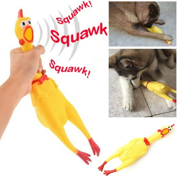 Squeaky Toy Dogs Screaming Chicken Toy Lovely Pet Duck VoiceTraining Sound Chew 
